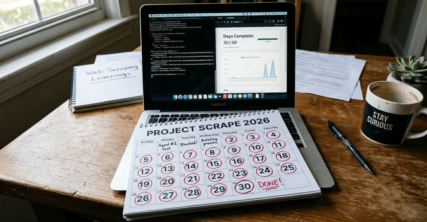 I built scraping agents for 30 days - here’s what I learned