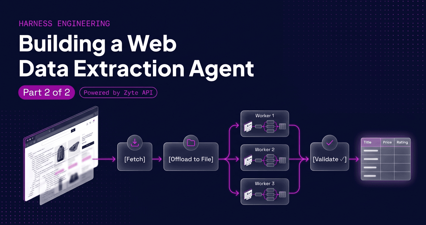 Harness Engineering, part 2: harnessing a data extraction agent