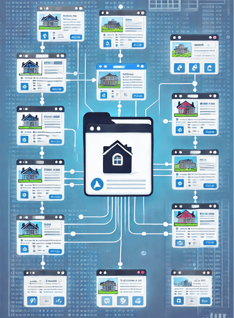 Real estate data categories for web scraping
