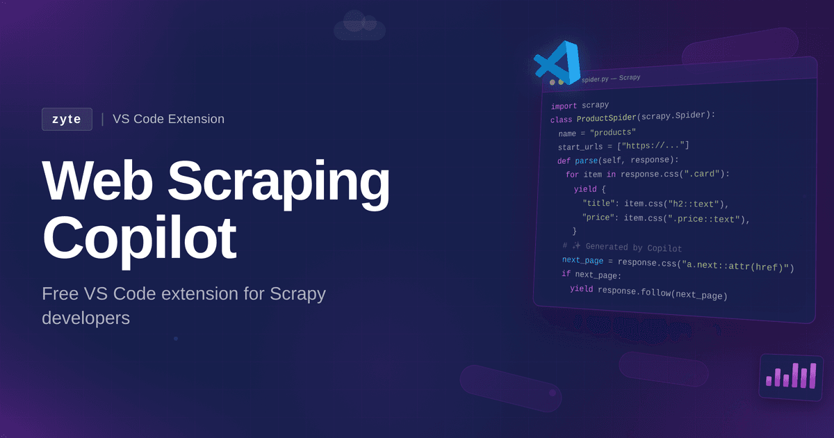 Introducing Web Scraping Copilot 1.0: AI-accelerated web scraping inside VS Code