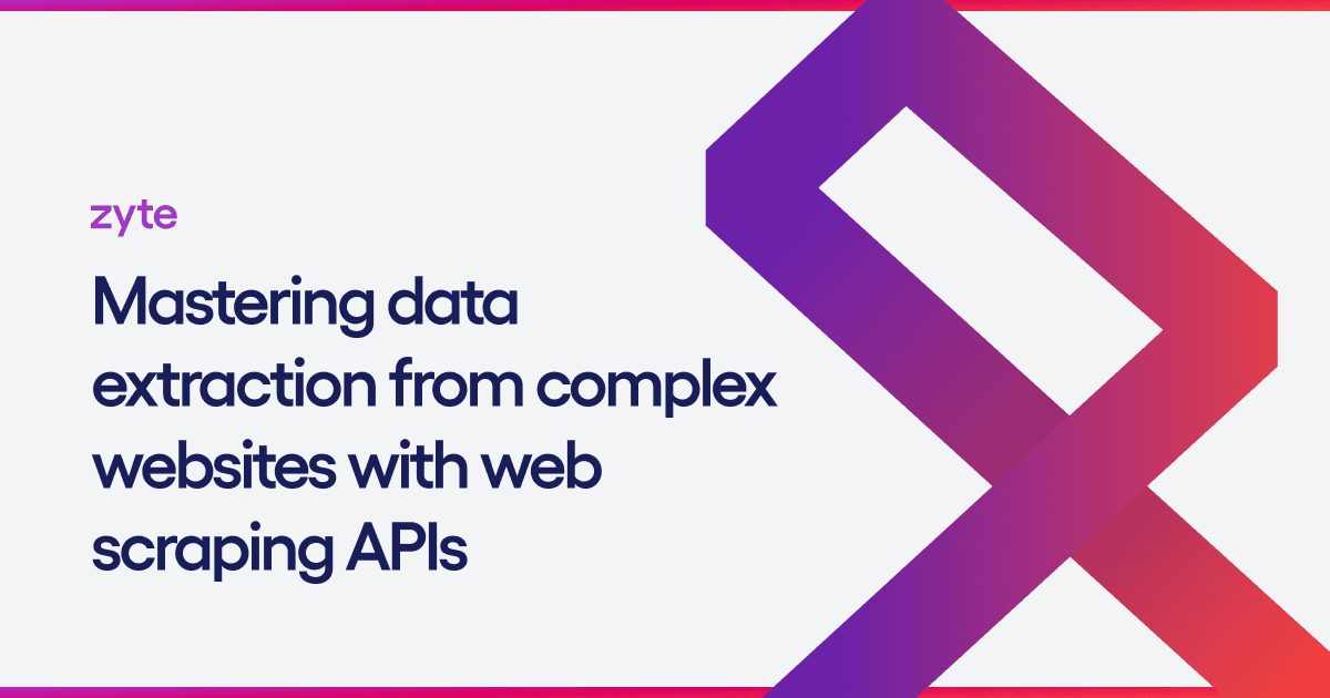 Data extraction for food delivery platforms with web scraping APIs