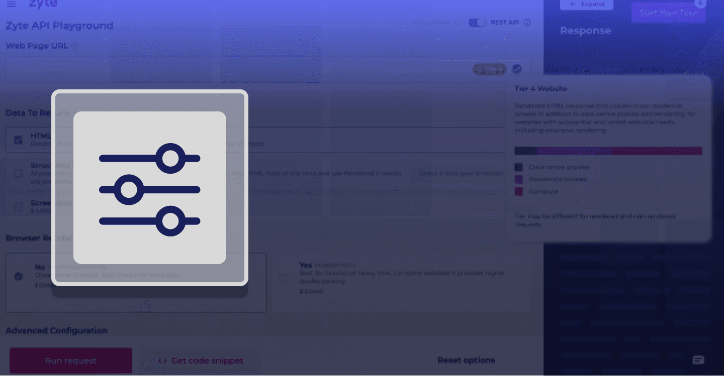 Play Before You Scrape: Explore Zyte API Settings with Playground