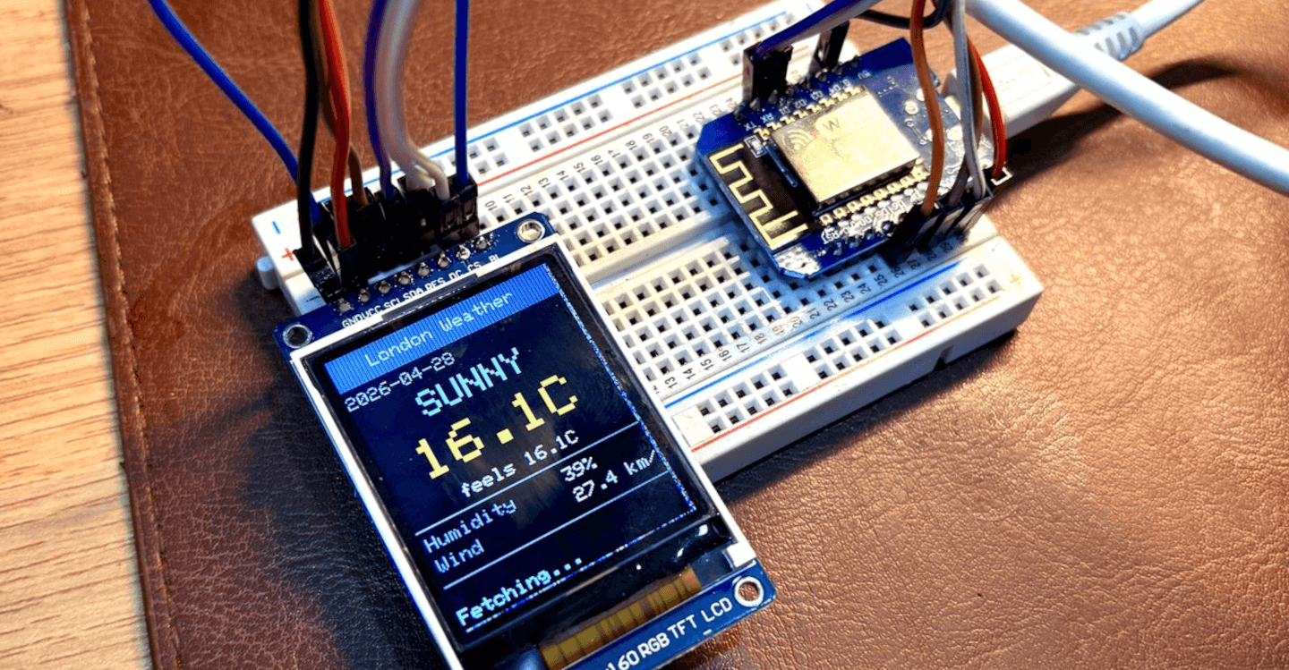 Web scraping on 22 KB of RAM: Fitting the world on an ESP8266 microcontroller