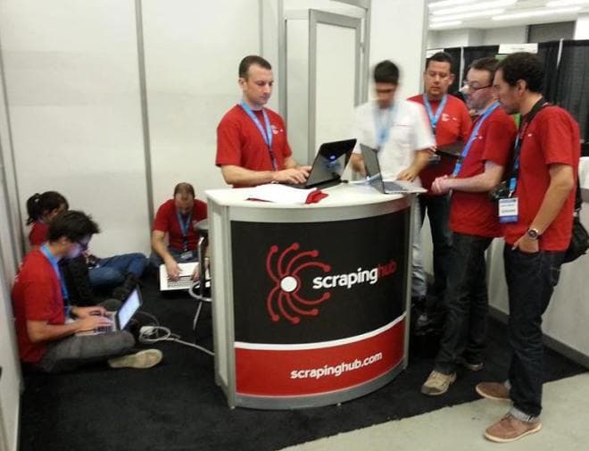 PyCon US Zyte booth