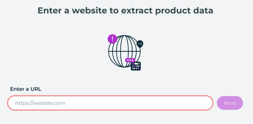 import.io alternative zyte product data